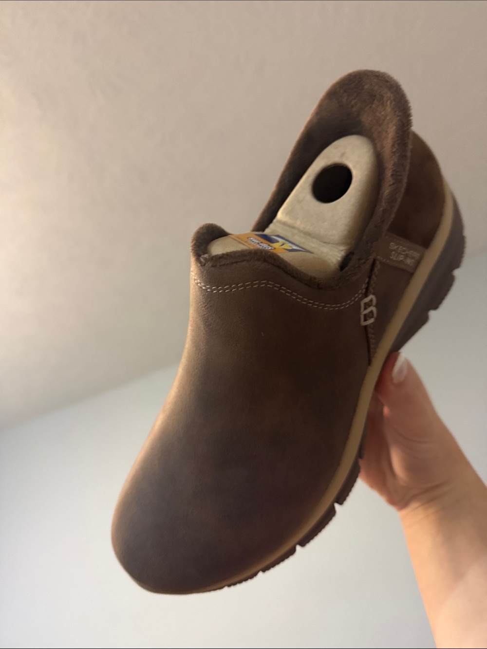 Skechers Brown Slip-On Shoe - Picture 3 of 11